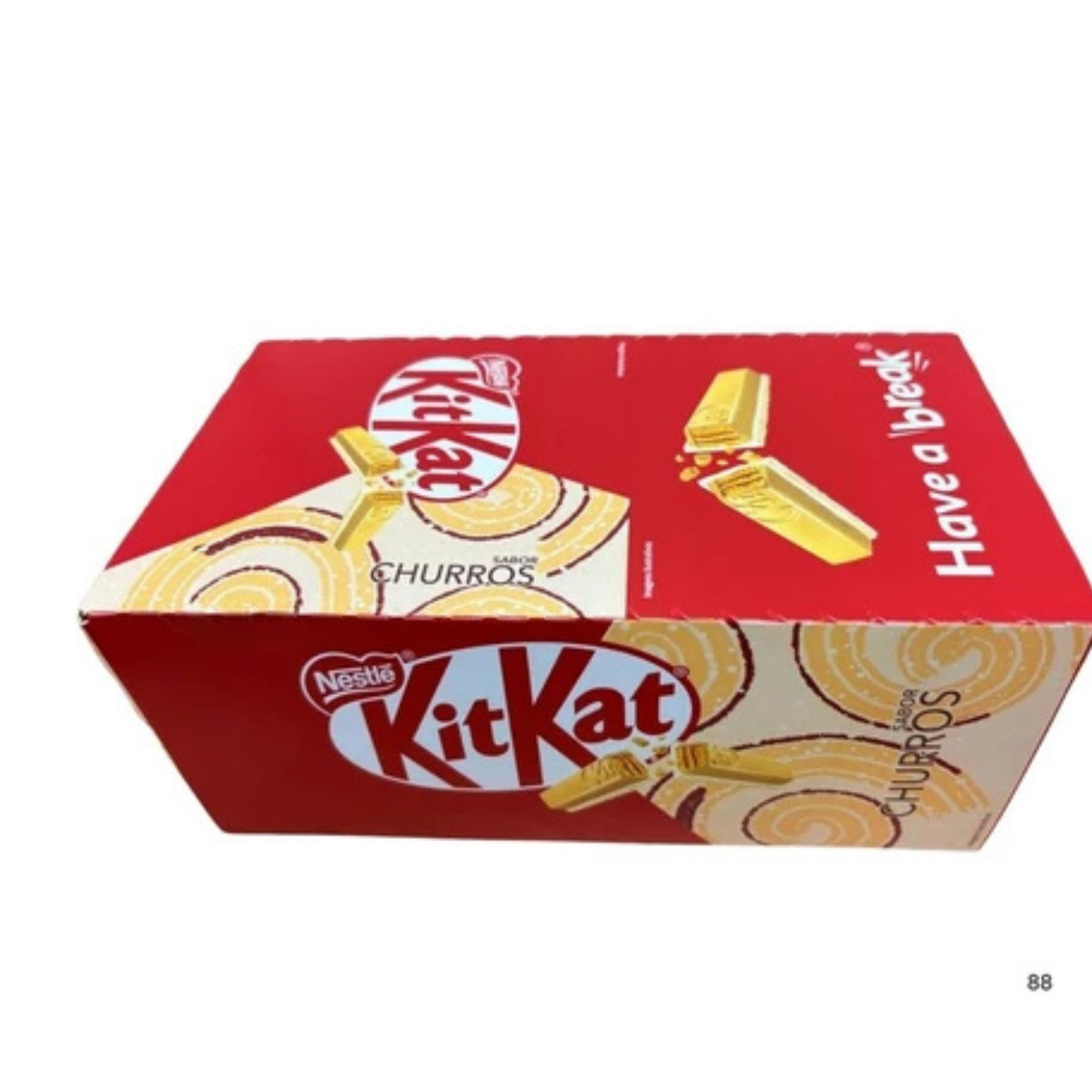 Kit Kat Sabor Churros Caixa com 24 Unidades 41,5g