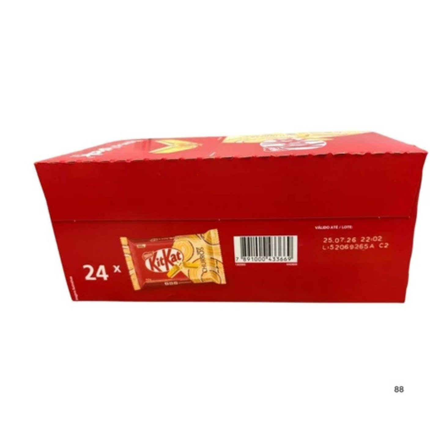 Kit Kat Sabor Churros Caixa com 24 Unidades 41,5g