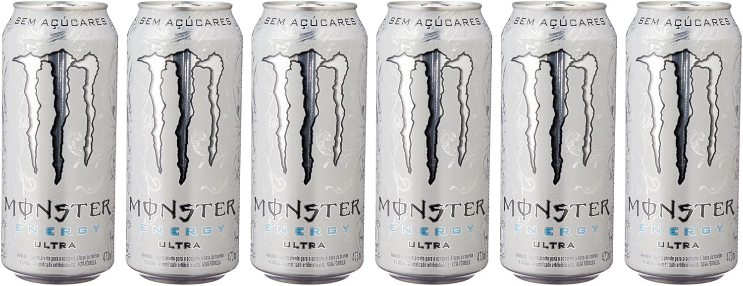 Pack de Monster Ultra 473ml - Unidade 6 unidades