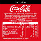 COCA COLA zero pack 4 garrafas 2 Litros