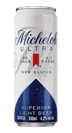 Cerveja Michelob Ultra Lata 350 ml – Pacote com 8 Unidades