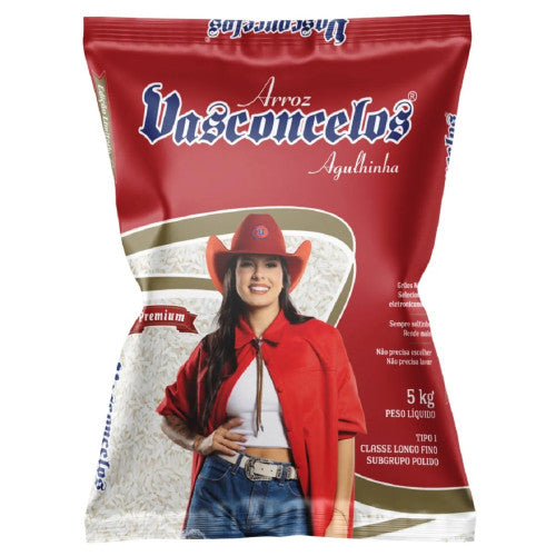 Arroz Vasconcelos Tipo 1 Pacote 5kg